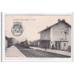 COUDRAY-MONTCEAUX : la gare (GARE) - tres bon etat