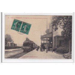 AISY-sur-ARMANCON : l'arrivée du train, direction de nuits-sur-ravieres (GARE) - tres bon etat