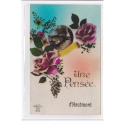 HAUTMONT : une pensée - tres bon etat