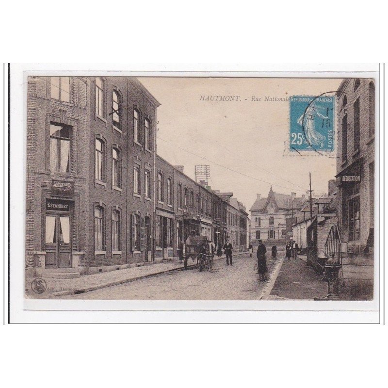 HAUTMONT : rue nationale - tres bon etat