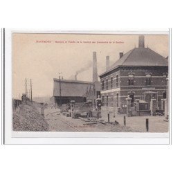 HAUTMONT : bureaux et entrée de la société des laminoirs de la sambre - tres bon etat