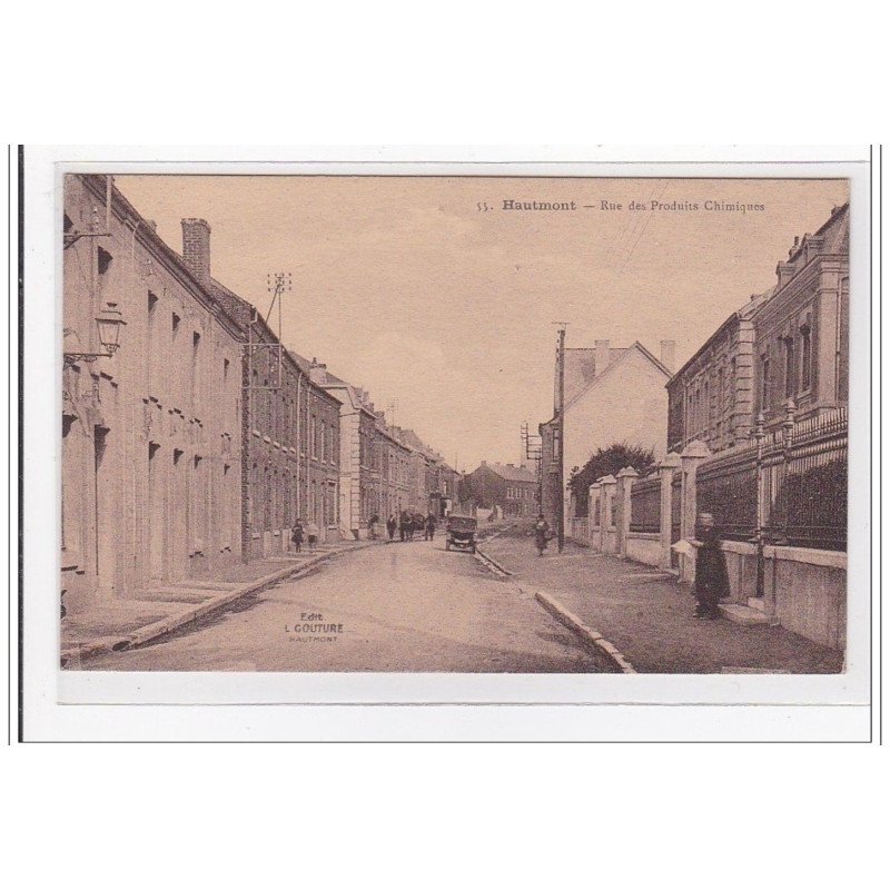 HAUTMONT : rue des produits chimiques - tres bon etat