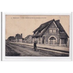 HAUTMONT : l'allée centrale du bois du quesnoy et la cité - tres bon etat