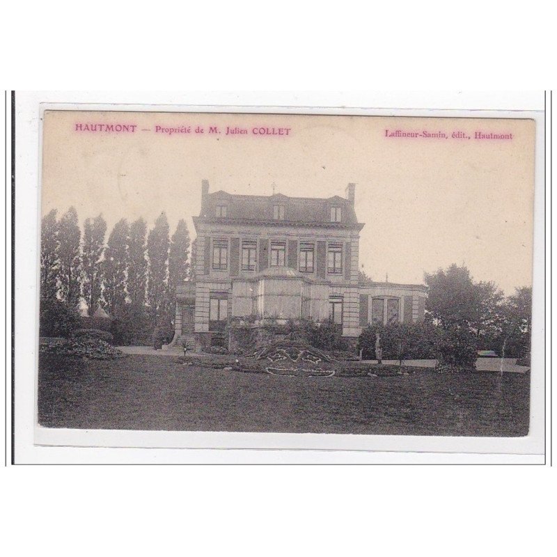HAUTMONT : propriété de M. julien collet - tres bon etat
