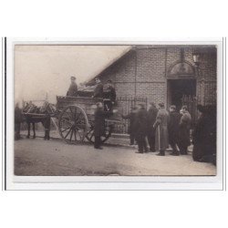 BRUAY : enterrement de notre porion a bruay en artois le 6 novembre 1908, cetait un brave homme - tres bon etat