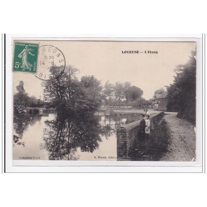 LOUEUSE : l'etang - tres bon etat