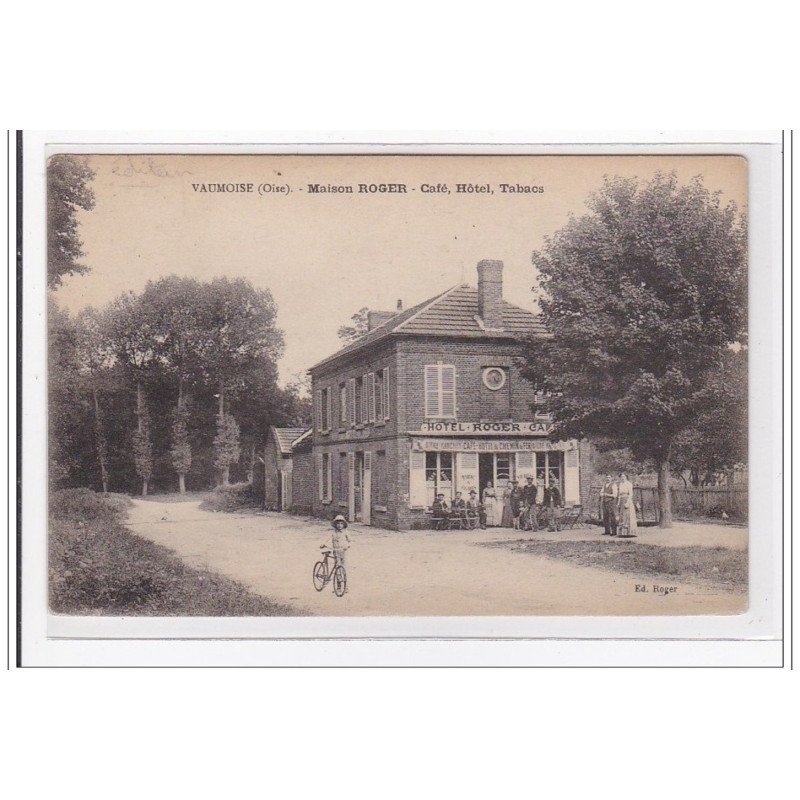VAUMOISE : maison roger, café, hotel, tabacs - tres bon etat