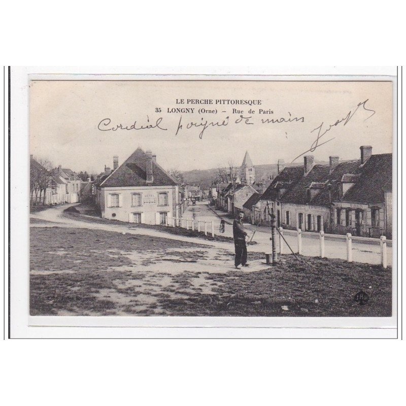 LONGNY : rue de paris - tres bon etat
