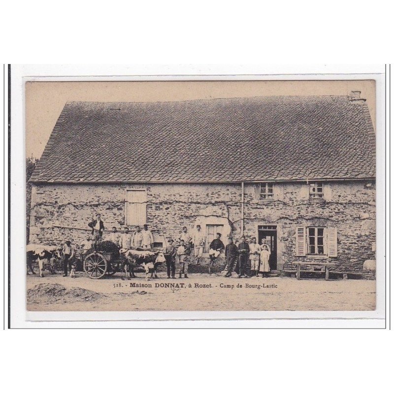 ROZET : camp de bourg-lastic - tres bon etat