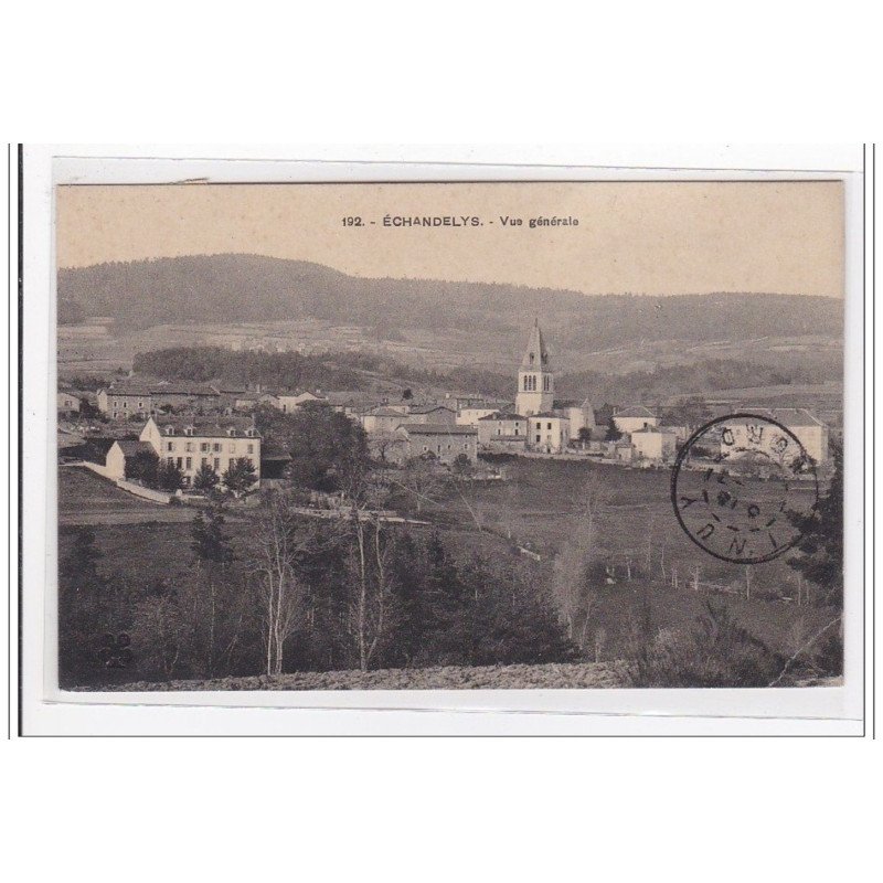 ECHANDELYS : vue generale - etat