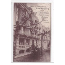 LOURDES : hotel du bon-pasteur et des américains - tres bon etat