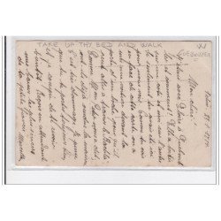 GUEBWILLER : carte photo d'un magasin juif (avec camion de transport) BLOCH (JUDAICA) - tres bon etat