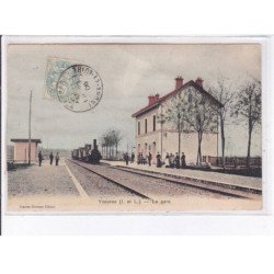 YZEURES: la gare - état