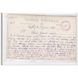 VAILLY : carte photo d'une fête en 1935 - très bon état
