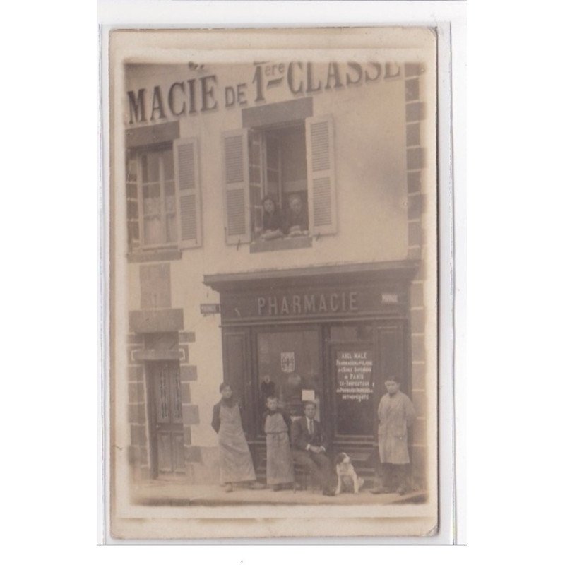 NICE ? : carte photo de la pharmacie ABEL MALE - très bon état