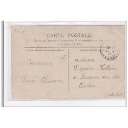 ARDENNES : carte photo de tondeurs de moutons (HANROT-BOURIN-TONDAGE)- très bon état