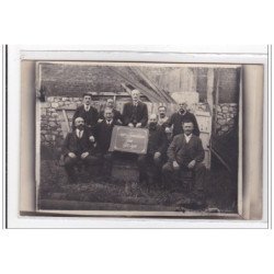 GIVET : carte photo du comité de ravitaillement 1914-1916 (ww1) - très bon état