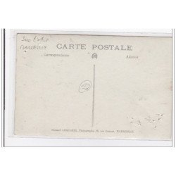 MARSEILLE : carte photo de la bijouterie horlogerie MAS - état (trous)