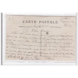 MARSEILLE : carte photo """"souvenir de la Sainte Catherine"""" 1911 - très bon état