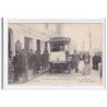 HONFLEUR : la station de départ des autobus - état (un léger pli)