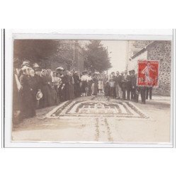 SAINT QUAI PORTRIEUX : carte photo (fête) - très bon état