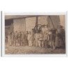 Saint LOUP (hameau de Nogent ?) : carte photo d'une scène de battage - très bon état