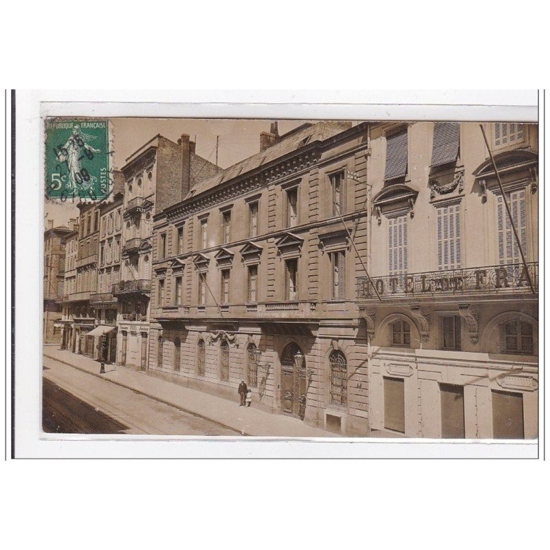 BORDEAUX : carte photo de l'Hotel de France vers 1910 - très bon état