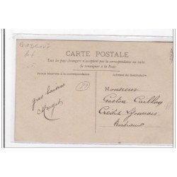 BORDEAUX : carte photo de l'Hotel de France vers 1910 - très bon état
