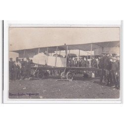 PEZENAS : carte photo du meeting d'aviation en 1913 - très bon état