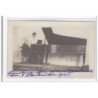 CAP-BRETON (Cap-Breton) : carte photo d'un pianiste en concert en 1905 - très bon état