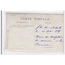 AGEN : carte photo des dames du comptoir de mercerie à la fête de charité du 12 mai 1907 - très bon état