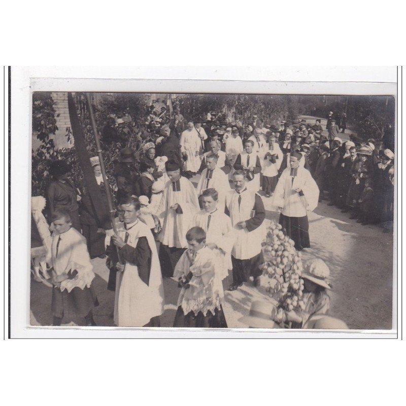 PRETOT : carte photo de l'inauguration du monument aux morts - très bon état