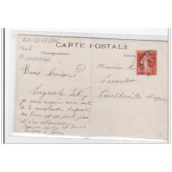 BRICQUEBEC : carte photo d'une cavalcade - très bon état