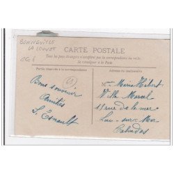 BONNEVILLE LA LOUVET : carte photo d'une procession - très bon état