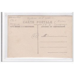 env. de CARROUGES : carte photo de l'urne destinée à receuillir les dons pour les victimes du cyclone - très bon é