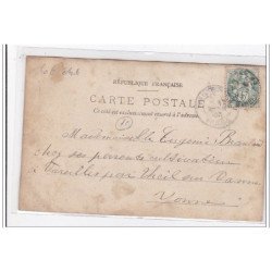 PARIS :carte photo du """"lavatory du Postillon"""" (DUBOIS) - très bon état (carte photo passée)