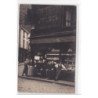 PARIS : carte photo d'un caviste - vins et spiritueux (rue de la Bucherie) - très bon état