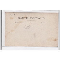 PARIS : carte photo """"atelier de l'Est Pousin"""" pendant les inondations de 1910 - très bon état