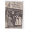 PARIS : carte photo du stand de """"LOCHU et ses andouilles"""" - très bon état