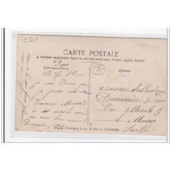 PARIS : carte photo d'un attelage de livraison de la maison Edouard - très bon état