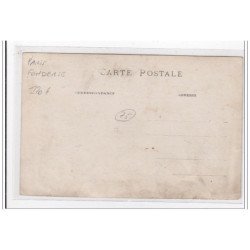 PARIS : carte photo du personnel de la fonderie HURLIMANN - très bon état