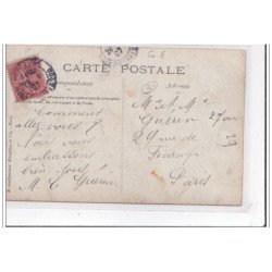 PARIS : carte photo d'une sortie d'usine - très bon état