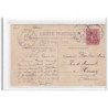 PARIS : carte photo de marchands au Halles de Paris - très bon état