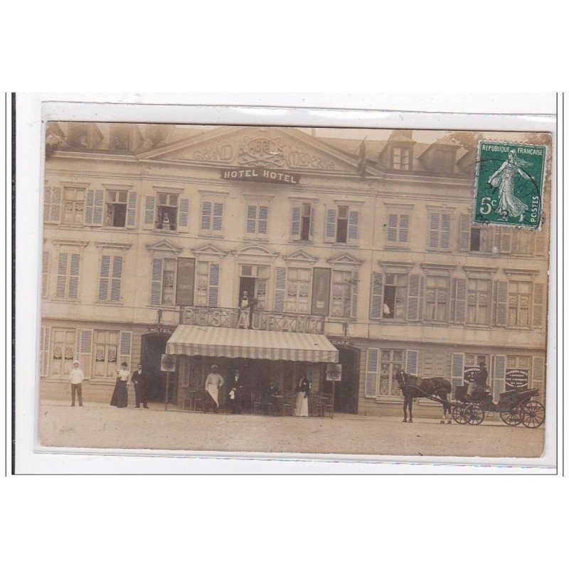 AMIENS : carte photo de l'hotel de France - très bon état