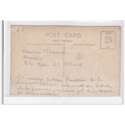 Carte photo d'un poteau frontière rapporté au début de la guerre près de la tombe de Déroulède - très bon état