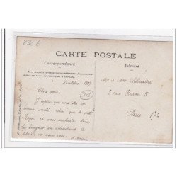 BRUYERES LE CHATEL : carte photo d'un intérieur de serre (horticulture) - très bon état