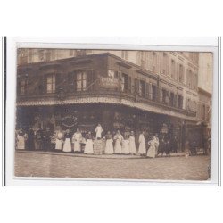 COURBEVOIE : carte photo de la grande épicerie du Bon Marché - très bon état