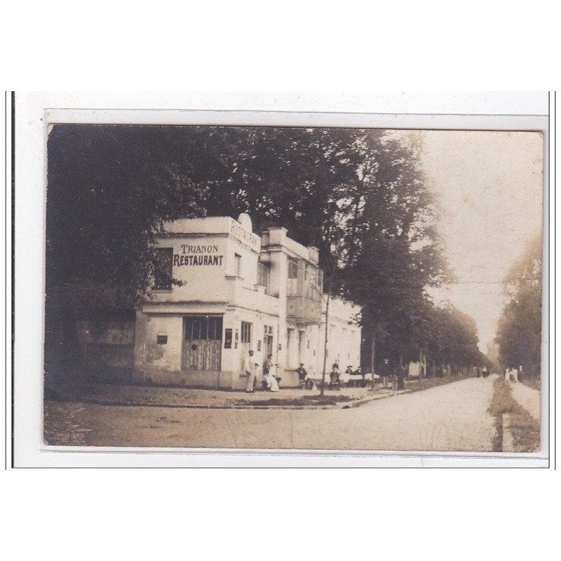 PARC SAINT MAUR : carte photo du restaurant """"Trianon"""" - très bon état