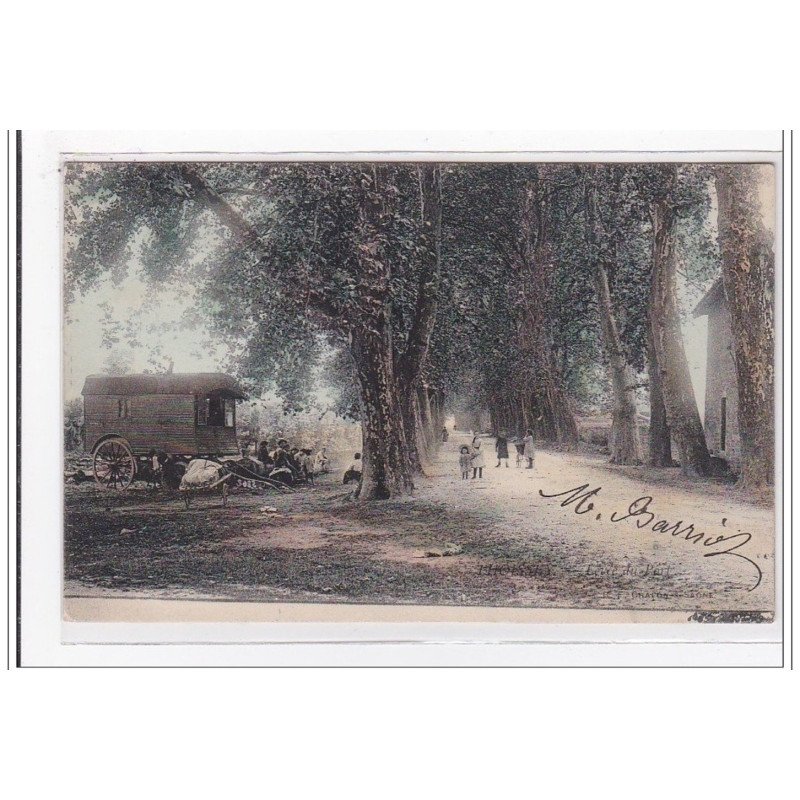 FRANCE : THOISSEY : gitans - très bon état