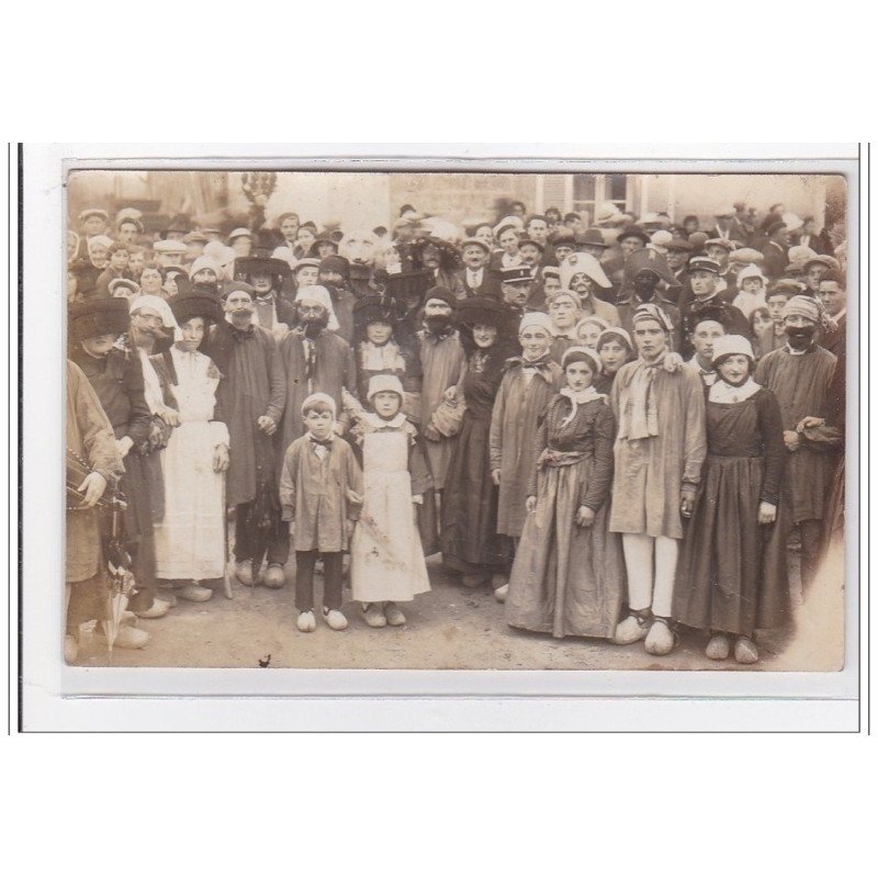 FRANCE : BEAUPPONT : fete en 1918 - tres bon etat